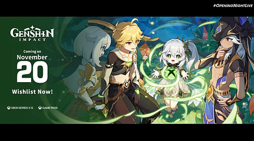 画像ギャラリー No.001のサムネイル画像 / 「原神」Xbox版,2024年11月20日にリリース決定。新たな世界“ナタ”のプレビュー映像とともに発表