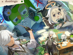 「原神」，「Duolingo」とのコラボを本日開始。学習の連続記録を3日達成すると「原神」のゲーム内報酬がもらえる