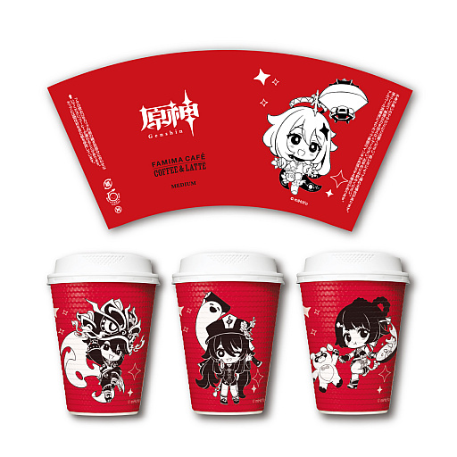 画像ギャラリー No.002のサムネイル画像 / 「原神」がファミリーマートと2月10日からコラボ。グッズやブロマイドを販売,「FAMIMA CAFE」のカップもコラボデザインに