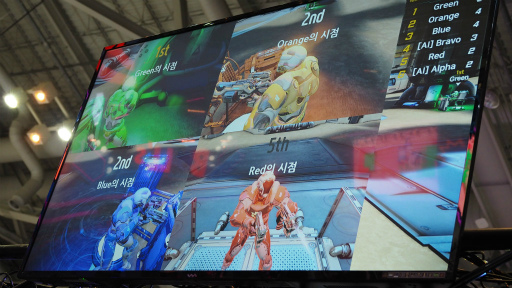 画像ギャラリー No.007のサムネイル画像 / ［G-Star 2019］最大8人プレイ対応のVRゲーム設備「MAGIC ARENA」が，身体を仮想空間につなげる