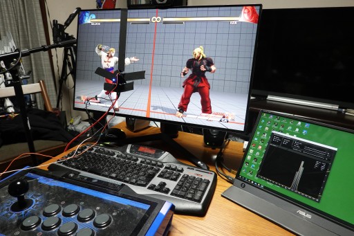 画像ギャラリー No.005のサムネイル画像 / 西川善司の3DGE：「ストリートファイターV」にまつわる遅延の謎を，遅延計測システムを使って検証してみた