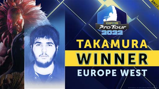 画像ギャラリー No.002のサムネイル画像 / 「CAPCOM Pro Tour 2022」中東大会は10月29日21:25から配信。欧州-西大会はタカムラ選手が優勝