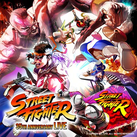 画像ギャラリー No.001のサムネイル画像 / 「ストリートファイター」35周年を記念した音楽ライブのオンライン視聴券を販売開始