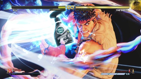 画像ギャラリー No.007のサムネイル画像 / 消臭剤のリセッシュが「ストリートファイターV」とコラボ。コラボ動画“撃破動拳”篇が公開