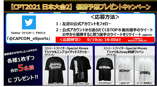 画像ギャラリー No.004のサムネイル画像 / 「CAPCOM Pro Tour Online 2021」,日本大会2の特別事前番組が9月18日に実施