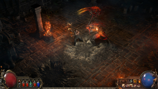 画像ギャラリー No.002のサムネイル画像 / F2PアクションRPG「Path of Exile 2」，PS5版の序盤をプレイしてきた。開発を率いるジョナサン・ロジャース氏の合同インタビューも掲載