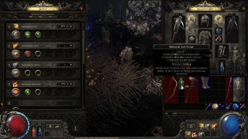 画像ギャラリー No.014のサムネイル画像 / ［プレイレポ］期待のハクスラRPG「Path of Exile 2」，アーリーアクセス版を先行プレイ。ハイブリッド型新クラス“マーセナリー”の実力は？
