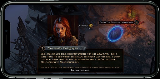 画像ギャラリー No.002のサムネイル画像 / スマホ向けARPG「Path of Exile Mobile」がアナウンス。Path of Exileにおけるハクスラの魅力を“妥協せずに”スマホに落とし込む