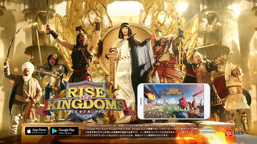 画像ギャラリー No.001のサムネイル画像 / 「Rise of Kingdoms ―万国覚醒―」,クレオパトラに扮した菜々緒さんが出演するTVCM放映が12月28日に開始