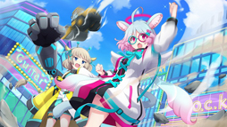 画像ギャラリー No.002のサムネイル画像 / 「SHOW BY ROCK!! Fes A Live」,新たなガールズバンド・ゼロティックホリックが参戦