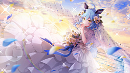 画像ギャラリー No.001のサムネイル画像 / 「SHOW BY ROCK!! Fes A Live」，期間限定ガチャにリゾートウェディングがテーマのララリン，ういういが登場