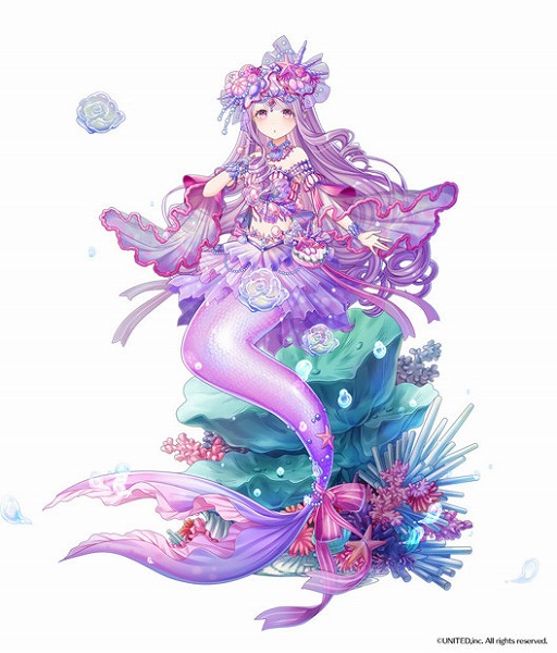 画像ギャラリー No.005のサムネイル画像 / 「CocoPPa Dolls」,マーメイドをイメージしたセットコーデがラインナップされた新・星6ガチャが登場