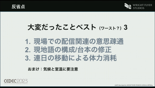 画像ギャラリー No.032のサムネイル画像 / ［CEDEC 2023］WFSが語る「ヘブンバーンズレッド」繁体字版・韓国語版リリースにおけるアジアへ向けたマーケティング・コミュニティ戦略とは