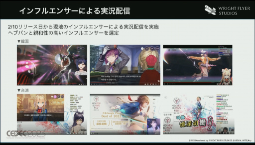 画像ギャラリー No.044のサムネイル画像 / ［CEDEC 2023］WFSが語る「ヘブンバーンズレッド」繁体字版・韓国語版リリースにおけるアジアへ向けたマーケティング・コミュニティ戦略とは