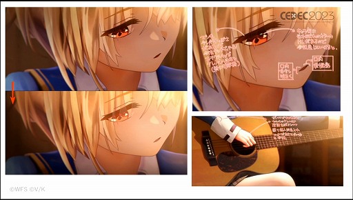 画像ギャラリー No.039のサムネイル画像 / ［CEDEC 2023］あのライブシーンはこうして生まれた。「ヘブンバーンズレッド -未来を見据えたルックディべロップメント-」聴講レポート