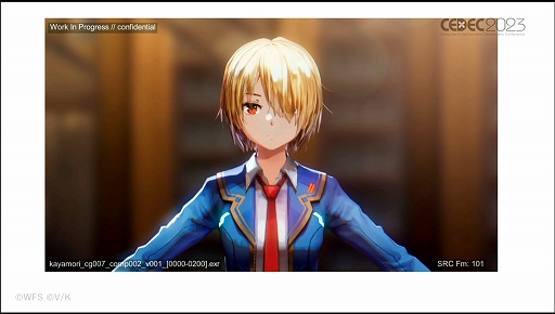 画像ギャラリー No.048のサムネイル画像 / ［CEDEC 2023］あのライブシーンはこうして生まれた。「ヘブンバーンズレッド -未来を見据えたルックディべロップメント-」聴講レポート