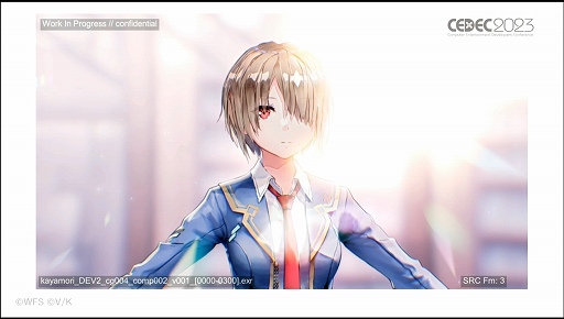 画像ギャラリー No.074のサムネイル画像 / ［CEDEC 2023］あのライブシーンはこうして生まれた。「ヘブンバーンズレッド -未来を見据えたルックディべロップメント-」聴講レポート