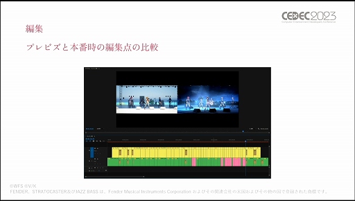 画像ギャラリー No.107のサムネイル画像 / ［CEDEC 2023］あのライブシーンはこうして生まれた。「ヘブンバーンズレッド -未来を見据えたルックディべロップメント-」聴講レポート