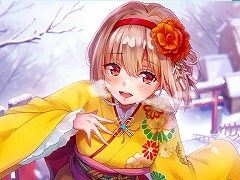 「ヘブンバーンズレッド」，晴れ着姿のSS大島六宇亜とパジャマ姿のSS大島四ツ葉が登場。1日1回無料のピックアッププラチナガチャを開催