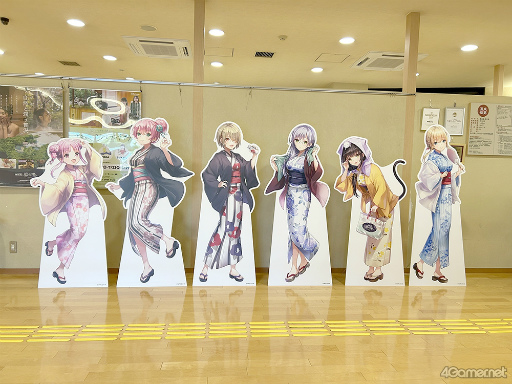 画像ギャラリー No.005のサムネイル画像 / コラボ風呂“31Aの湯”も登場!?　「ヘブンバーンズレッド」×「豊島園 庭の湯」コラボイベントレポート