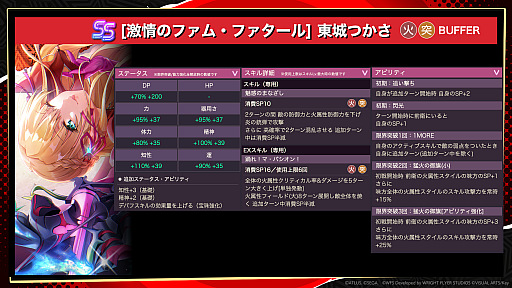 画像ギャラリー No.034のサムネイル画像 / 「ヘブンバーンズレッド」P5Rコラボ先行試遊レポート。パンサー衣装の「東城つかさ」ほか「モナ」「クイーン」「ヴァイオレット」が参戦