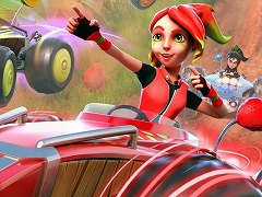 フルーツを集めて溜めて，叩き込む。PS4/Switch用ソフト「オールスター・フルーツ・レーシング」の配信がスタート