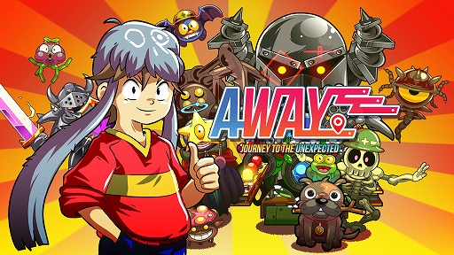 画像ギャラリー No.001のサムネイル画像 / Switch用ソフト「AWAY: Journey to the Unexpected」が12月5日に配信。能力の異なる8人のキャラが登場する“ローグライトアクションFPS”