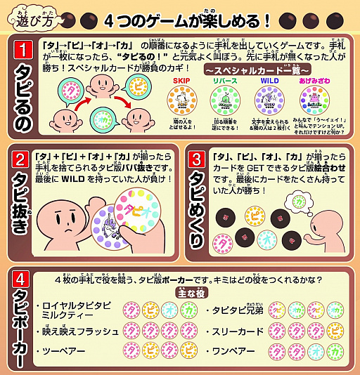 画像ギャラリー No.005のサムネイル画像 / 流行語“タピる”をテーマとしたカードゲーム「タピるの」が12月上旬に発売