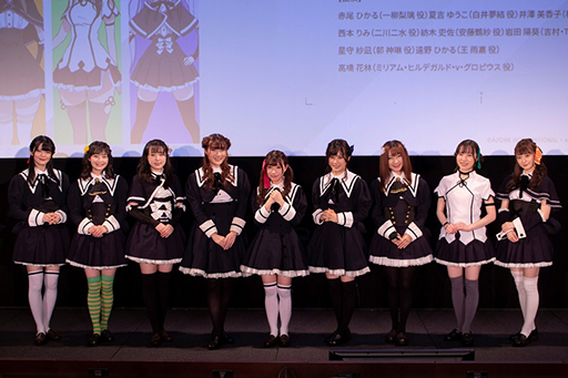 画像ギャラリー No.019のサムネイル画像 / ［TGS 2020］「アサルトリリィプロジェクト発表会」レポート。アニメ第1話の先行上映やアプリで登場する新衣装なども公開