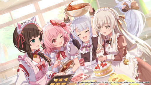 画像ギャラリー No.004のサムネイル画像 / 「アサルトリリィ Last Bullet」,メイド服姿の新★5メモリアが登場する新イベントを開催