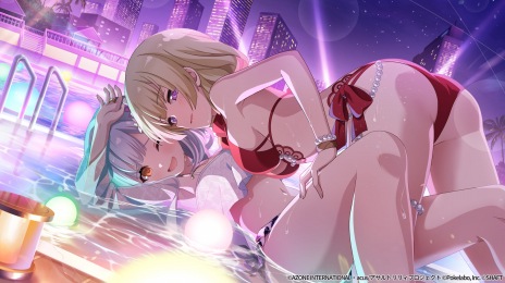 画像ギャラリー No.004のサムネイル画像 / 「アサルトリリィ Last Bullet」2.5周年記念イベント，「リリサマ!!トロピカルナイト」開催。新たな水着イベントもスタート
