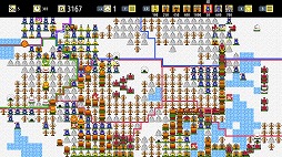 画像ギャラリー No.005のサムネイル画像 / Switch向けDLソフト「Little Bit War(リトルビットウォー)」が本日配信。建築要素にフォーカスした手軽にあそべるRTS