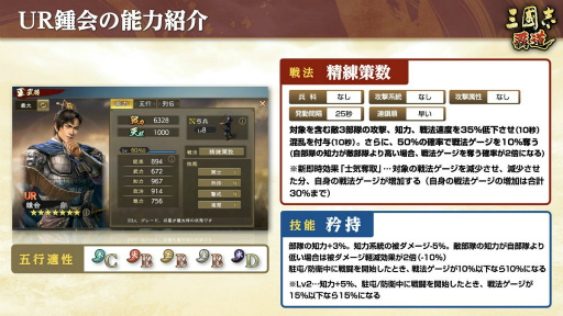画像ギャラリー No.004のサムネイル画像 / 「三國志 覇道」将星乱舞も最終局面。2月の新URは鍾会＆鄧艾