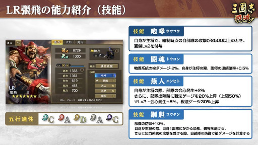 画像ギャラリー No.003のサムネイル画像 / 「三國志 覇道」,新レアリティの「LR」で天賦1300の張飛と呂尚が登場