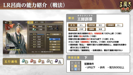 画像ギャラリー No.004のサムネイル画像 / 「三國志 覇道」,新レアリティの「LR」で天賦1300の張飛と呂尚が登場