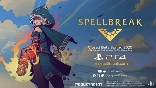 画像ギャラリー No.006のサムネイル画像 / PS4版「Spellbreak」のクローズドベータが2020年春に実施。魔法を使用したアクションとRPGの要素を組み合わせたバトルロイヤルゲーム