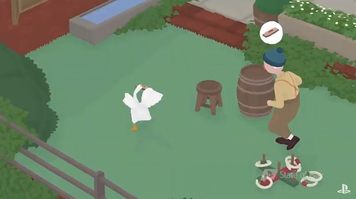画像ギャラリー No.004のサムネイル画像 / PS4版「Untitled Goose Game」が12月17日に発売。平穏な町を1羽のガチョウとなり暴れまわるアクションパズル