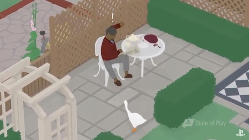 画像ギャラリー No.005のサムネイル画像 / PS4版「Untitled Goose Game」が12月17日に発売。平穏な町を1羽のガチョウとなり暴れまわるアクションパズル