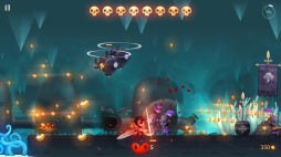 画像ギャラリー No.003のサムネイル画像 / Switch「ブラックソードマン -ある死神の物語-」が本日リリース。“ぶった切る”爽快感が特徴の横スクロールアクションRPG