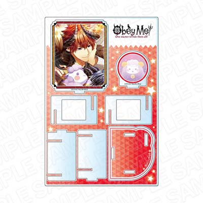 画像ギャラリー No.006のサムネイル画像 / 「Obey Me!」,ルシファーなど7人のキャラをイメージしたペンスタンドが登場。アニモで予約販売を開始