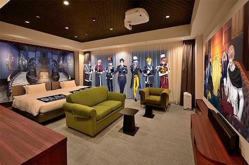 画像ギャラリー No.003のサムネイル画像 / 「Obey Me!」コラボルームが埼玉県所沢市“EJアニメホテル”に登場。予約受付が開始