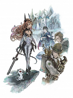 画像ギャラリー No.001のサムネイル画像 / 「ブレイブリーデフォルト II」，深雪の国“ライムダール”と，そこで出会うキャラクターの情報が公開。竜騎士やソードマスターなどジョブの紹介も