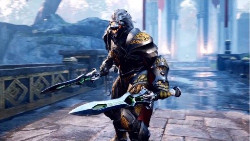 画像ギャラリー No.003のサムネイル画像 / PS5で撮影した「Godfall」の最新トレイラーが公開。デュアルブレードとロングソード,そしてシールドを駆使したゲームシステムが明らかに