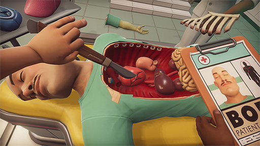 画像ギャラリー No.004のサムネイル画像 / PC用ハチャメチャ外科手術シム「Surgeon Simulator 2」の配信がEpic Gamesストアでスタート