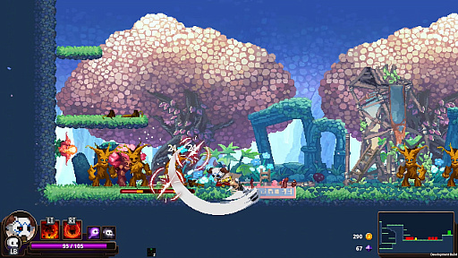 画像ギャラリー No.002のサムネイル画像 / 「スカール(Skul: The Hero Slayer)」のアーリーアクセス版がSteamで配信開始。主人公の頭部を入れ替えながら戦うローグライク2Dアクション