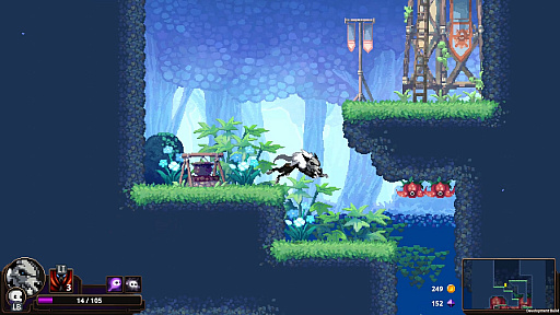 画像ギャラリー No.004のサムネイル画像 / 「スカール(Skul: The Hero Slayer)」のアーリーアクセス版がSteamで配信開始。主人公の頭部を入れ替えながら戦うローグライク2Dアクション