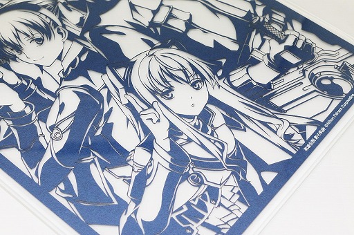 画像ギャラリー No.005のサムネイル画像 / 「軌跡」シリーズの切り絵が6月25日17時に受注販売を開始