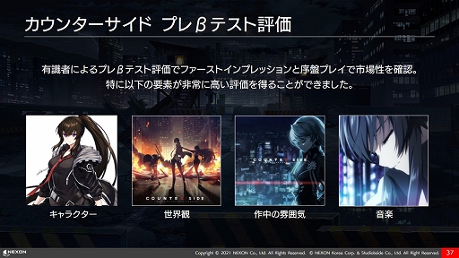 画像ギャラリー No.023のサムネイル画像 / 「COUNTER: SIDE」主題歌は水樹奈々さんが担当。日笠陽子さんや福山 潤さんが登壇したネクソン新作タイトルの発表会レポート