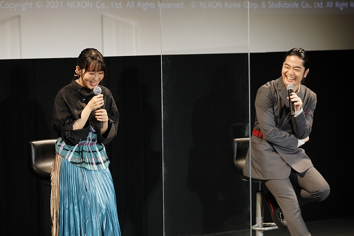 画像ギャラリー No.027のサムネイル画像 / 「COUNTER: SIDE」主題歌は水樹奈々さんが担当。日笠陽子さんや福山 潤さんが登壇したネクソン新作タイトルの発表会レポート