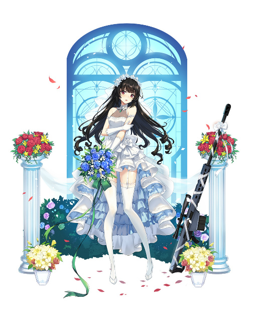 画像ギャラリー No.002のサムネイル画像 / 「COUNTER: SIDE」,ウェディングドレス姿のキャラクタースキン4種の販売を開始